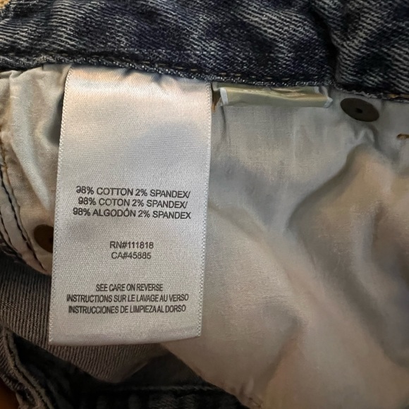 {MICHAEL KORS} Size 4 Boot-cut studded MK Back Pocket Light Blue Denim Blue Jean - Picture 6 of 12